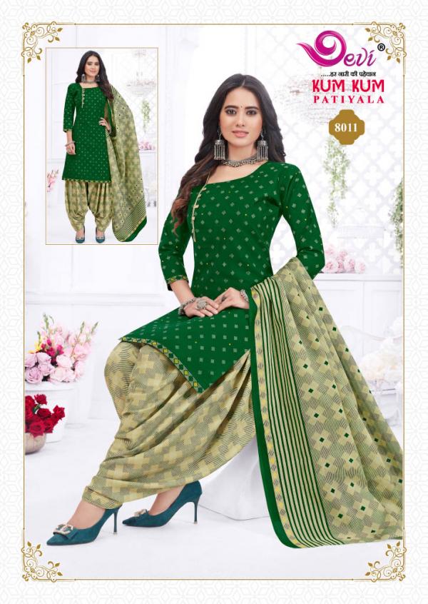 Devi KumKum Vol-8 Cotton Exclusive Designer Readymade Suit